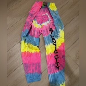 Vintage Dale surf brand Tie-Dye vintage Velcro harem pants